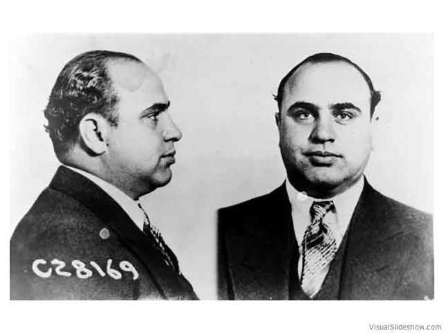 Notorious mob leader, Al Capone